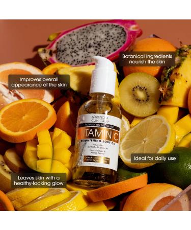 Advanced Clinicals Advanced Retinol Cream + Vitamin C Hydrating Body Oil Set - Buy Online on GoSupps.com