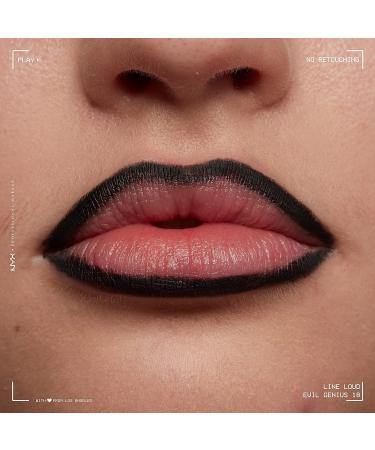 NYX Evil Genius Lip Liner - Longwear Lip Pencil with Jojoba Oil & Vitamin E - Buy Online on GoSupps.com