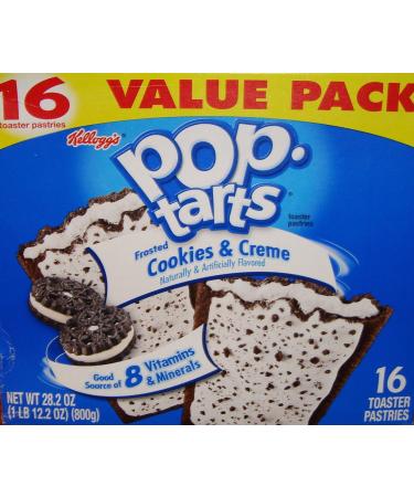 Pop-Tarts Frosted Cookies & Creme Toaster Pastries - Buy Online on GoSupps.com