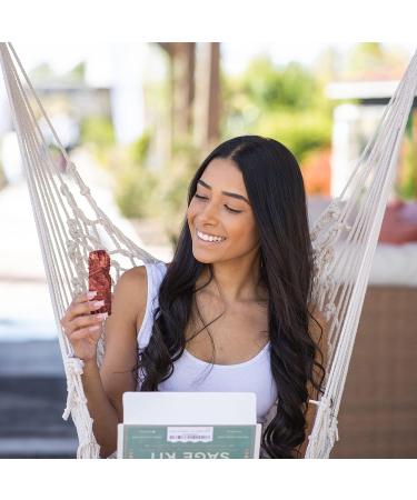 Dragon's Blood Sage Smudge Sticks for House Cleansing and Meditation | 4 Inch Dragon Blood Sage Bundles (25) - Buy Online on GoSupps.com