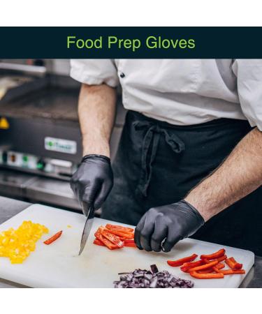 Black Vinyl Disposable Gloves Medium 50 Pack - Latex-Free, Powder-Free Medical Exam Gloves - 3 Mil Thickness - Ideal for Surgical, Home Cleaning, and Food Handling - Pack of 50 - Buy Online on GoSupps.com