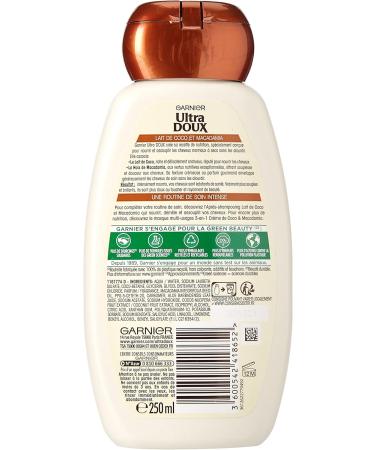 L'Or al Ultra Soft coconut milk macadamia nourishing shampoo with coconut milk and macadamia 250 ml - Buy Online on GoSupps.com