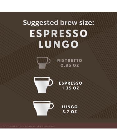 Starbucks by Nespresso Italian Roast Coffee - 50 Count Capsules | Dark Roast, Original Line Compatible - Buy Online on GoSupps.com