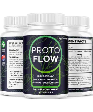 LIVORKA Proto Flow - Proto Flow Support ProtoFlow ProtoFlow Reviews ProtoFlow Formula Proto Flow Capsules Proto Flow Supplement Proto Flow Pills 60 Capsules for 1 Month - Buy Online on GoSupps.com