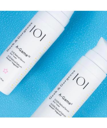 Geek & Gorgeous A-Game 5-0.05% Retinal Serum - Anti-Aging for Combination & Oily Skin - 30ml - Buy Online on GoSupps.com