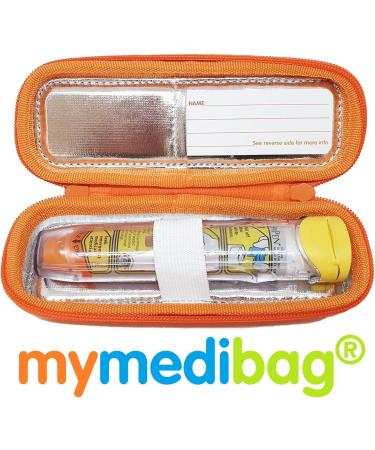 MyMediBag Insulated EpiPen Case - Allergy & Asthma Medication Bag - Highly Visible for Emergencies - Buy Online on GoSupps.com