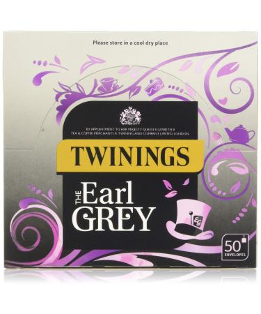 Twinings - The Earl Grey - 50 Envelopes - 100g (Case of 6)