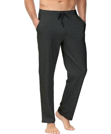HARTPOR Men's Joggers Sweatpants - Dark Grey, Medium | Athletic Yoga Pants with Pockets for Running and Casual Wear - Buy Online on GoSupps.com