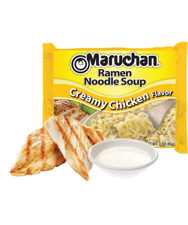 Maruchan Ramen Creamy Chicken Flavor 3 Oz Pack of 24 - Value Pack - Buy Online on GoSupps.com