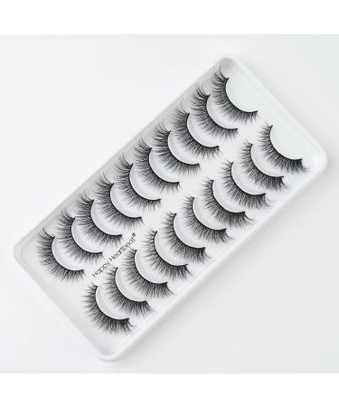 3D Cat-Eye Wispy False Eyelashes - Natural Fluffy & Reusable - Supernatural Faux Mink Heartbeat (H7) - Buy Online on GoSupps.com