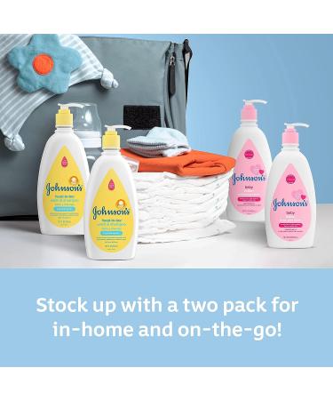 Johnson's Moisturizing Mild Pink Baby Lotion with Coconut Oil - Paraben, Phthalate, & Dye-Free - Hypoallergenic Baby Skin Care - 18.7 fl. oz - Buy Online on GoSupps.com