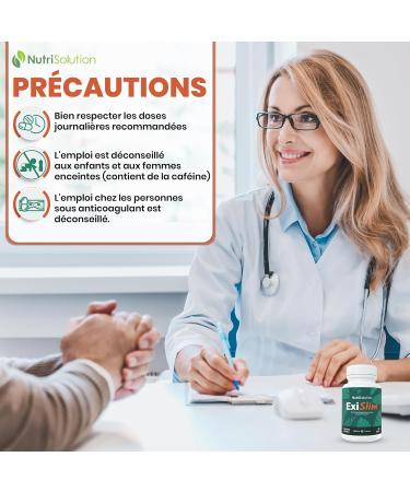 ExiSlim by Nutrisolution | Powerful Fat Burner | Contains Perilla Turmeric Vegan | Weight Loss Support | Men & Women | 60 Capsules | Made in France - Buy Online on GoSupps.com