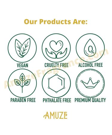 Gardenia 6 ml | Premium Perfume Oil | Attar Oil | Alcohol-Free | Vegan & Cruelty-Free | by Amuze Fragrance - Buy Online on GoSupps.com