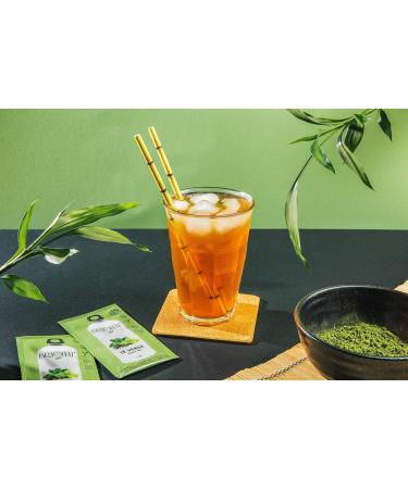  BRAGULAT BRAGULAT | Green Tea | Instant Powdered Drinks and Refreshments | Sugar-Free and with Vitamin C | Flavored Water | 15 Sachets - Buy Online on GoSupps.com