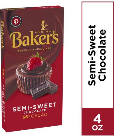 Bakers Semi Sweet Chocolate 113g - Buy Online on GoSupps.com