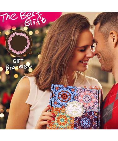 Luxury Scented Candles Gift Set for Women - 4 Natural Soy Wax Aromatherapy Candles with Crystals for Stress Relief & Relaxation - Perfect Birthday Gift for Yoga & Spa - Buy Online on GoSupps.com