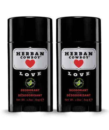 Herban Cowboy Love For Her Deodorant Pack of 2