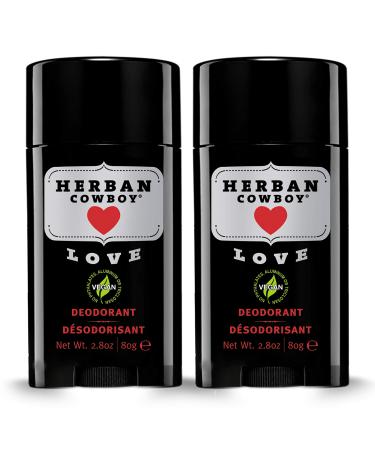 Herban Cowboy Love For Her Deodorant Pack of 2 - Buy Online on GoSupps.com