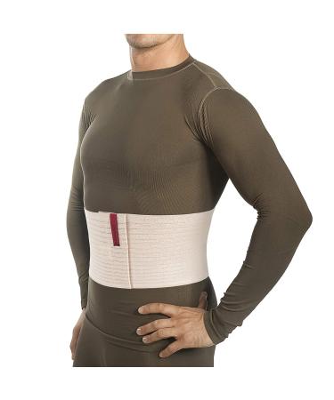ORTONYX Abdominal Binder for Men and Women - Postpartum Surgery Wrap - Umbilical Hernia Support Belt - Beige (L/XXL) - Buy Online on GoSupps.com