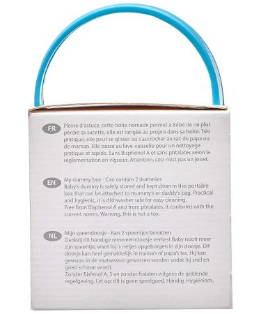 Thermobaby Boite   Schnuller Turquoise - Pratique & l gante | Livraison Internationale - Buy Online on GoSupps.com