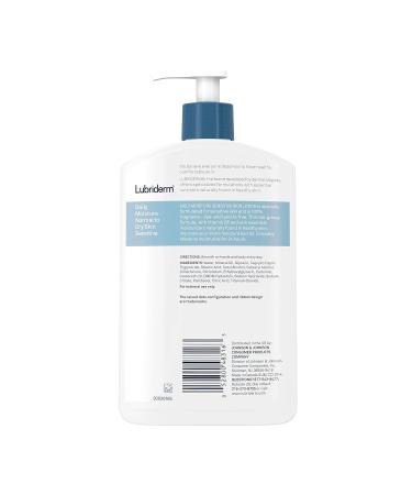 Lubriderm Daily Moisture Body Lotion for Sensitive Skin - Vitamin B5 Unscented Non-Greasy 16 fl. oz - Fast International Shipping - Buy Online on GoSupps.com