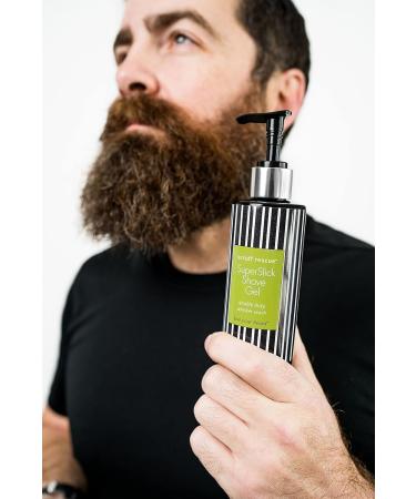 MGA Vegan Shave Gel for Men | Sensitive Skin Shaving Gel | Close Smooth Shave & Razor Bump Prevention - 6 fl oz - Buy Online on GoSupps.com