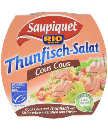 Saupiquet Tuna Salad Cous Cous pack of 6 (6 x 160 g)