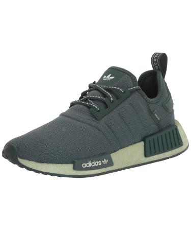 adidas Originals Women's NMD_R1 Sneaker 7.5 Linen Green/Mineral Green/White