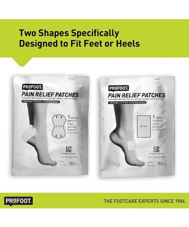 PROFOOT Pain Relief Patch - Fast Relief for Foot & Heel Pain - Buy Online on GoSupps.com