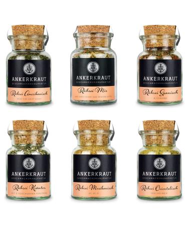 Ankerkraut scrambled egg set 6 spices from all over the world for seasoning egg dishes suitable as a gift for any occasion
