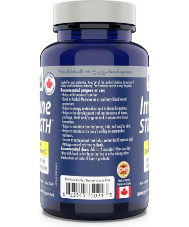 Immune Strength 90vcaps Quercetin + Zinc Bis + Vitamin C Made in Canada (60+30 vcaps) - Buy Online on GoSupps.com