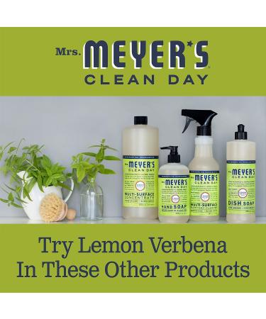 Mrs. Meyer's Clean Day Foaming Hand Soap Lemon Verbena 10 Fl Oz - Pack of 6 | Refreshing Hand Wash Set - Buy Online on GoSupps.com