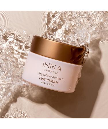 INIKA Organic Phytofuse Renew Day Cream - Hydrating Natural Moisturizer for Radiant Skin | International Shipping Available - Buy Online on GoSupps.com