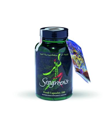Seagreens Seaweed Food Supplement (180 Capsules) 180 Count (Pack of 1)