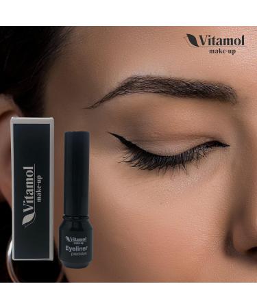 Eyeliner Precision Vitamol MAKE UP stiff tip black - Buy Online on GoSupps.com