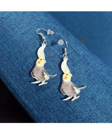 Feylie Birds Dangle Earrings | Cute Acrylic Drop Earrings | Fashion Jewelry Gift for Women & Girls - Buy Online on GoSupps.com