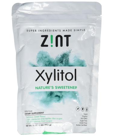 Zint Organic Xylitol Nature's Sweetener 16 oz (454 g)