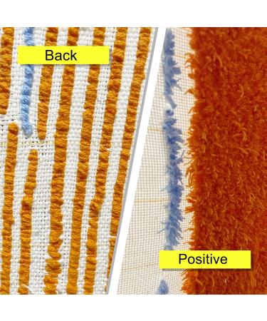 Large Needlework Fabric | Monk's Cloth for Tufting & Rug-Punch | 45''x45 - Buy Online on GoSupps.com