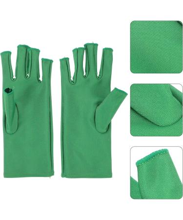 minkissy 2 Pairs Nail Gloves Hand Gloves for Protection Uv Manicure Gloves Manicure Tools Gloves for Nails Uv Shield Mittens Manicures Art Gloves Fingerless Mitts Uv Shield Gloves - Buy Online on GoSupps.com