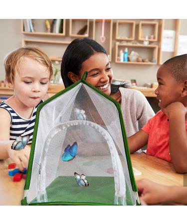 Fowybe Insect Habitat | Insect Habitat Cage Catcher Plant Net With Hook | U-Shaped Opening Mesh Net Cage For Caterpillars - Buy Online on GoSupps.com