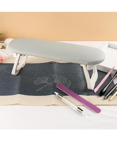 2Pcs Nail Arm Rest With Mat Professional Pu Leathers Nail Hand Rest Stand Arm Rest For Acrylic Nail Cushion Hand Holder U Silicone Manicure Hand Nail Arm Rest Pad - Buy Online on GoSupps.com