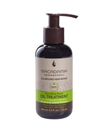 Macadamia Professional Hair Care Sulfate & Paraben Free Natural Organic Cruelty-Free Vegan Hair Products Nourishing Hair Repair Oil Treatment  4.2oz 4.2 Fl Oz (Pack of 1)