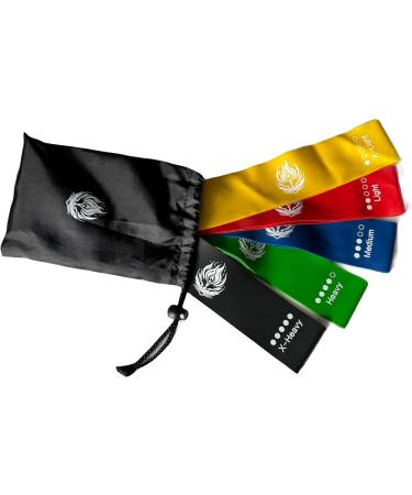 EnduraBand Resistance Workout Bands Set of 5 - Portable Exercise Bands for Home & Travel - Buy Online on GoSupps.com