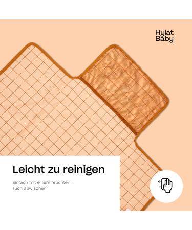 Hylat Baby Portable Diaper Pad - Foldable Water-Repellent Travel Mat for Diaper Bags & Backpacks - Ideal for On-the-Go Parents - Brown - Buy Online on GoSupps.com