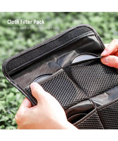 NEEWER 58mm Lens Filter Kit UV CPL FLD ND2 ND4 ND8 Lens Hood & Cap for Canon Nikon Sony Panasonic DSLR - Buy Online on GoSupps.com