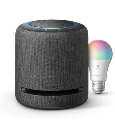 Echo Studio Smart Speaker with Sengled Bluetooth Color Bulb - Alexa Smart Home Starter Kit - Buy Online on GoSupps.com