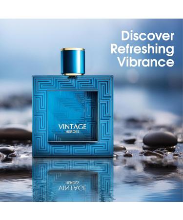 Vintage Hero Men Perfume Cologne for Men Natural Spray Masculine Scent Wonderful Fragrance Gift Eau De Parfum for Daily Use 3.4 Fluid Ounce Vintage Hero 3.4 Fl Oz (Pack of 1) - Buy Online on GoSupps.com