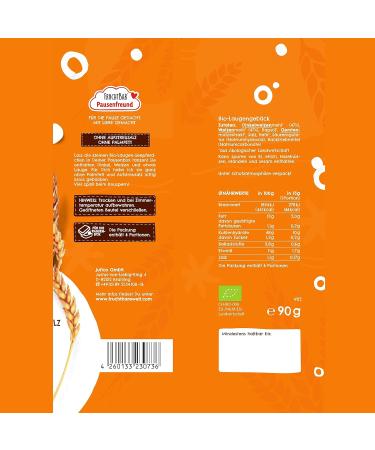 FruchtBar Organic Lye Seahorses with Spelt - 7 x 90g | Healthy Snack for Kids | International Shipping - Buy Online on GoSupps.com