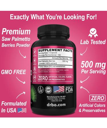 Saw Palmetto for Women Hair Loss for Women & Men - DHT Blocker for Men Hair Growth Plus Bladder Supplements - Pure Saw Palmetto Prostate Health Supplement Capsules Support Urination Pills - Buy Online on GoSupps.com