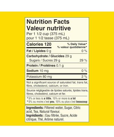 Snapple Naturally Flavoured Lemon Tea 945mL 1-Count Lemon Tea 1 Count (Pack of 1) - Buy Online on GoSupps.com